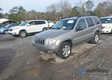 2001 Jeep Grand Cherokee Limited из США, поврежденный, VIN 1J4GW58N31C533772